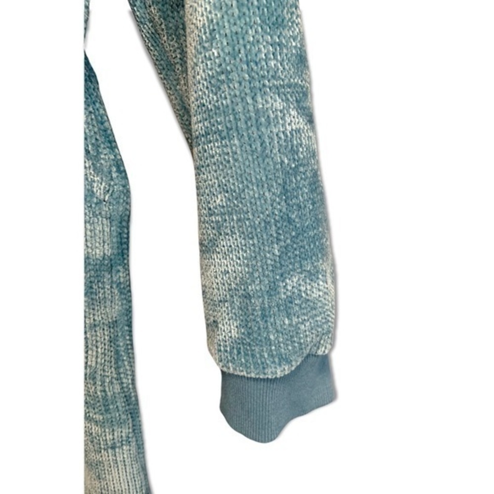 Fashion Nova Weekend Vibe Chenille Sweatshirt Dress - Blue - Picture 6 of 16